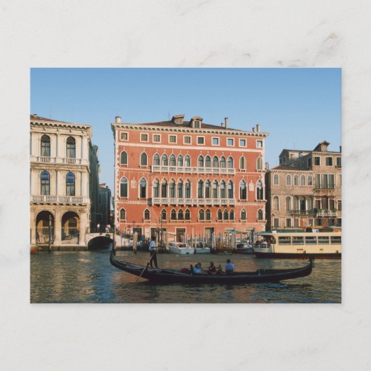 イタリア，ヴェネツィア，グランドカナル ポストカード (正面)
