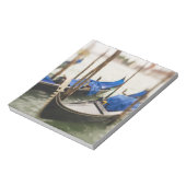 イタリア，ヴェネツィア，ゴンドラの選択的な焦点 ノートパッド (回転)