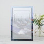 イタリア、ヴェネツィア。ゴンドラ。 便箋 (スタンド正面)