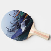 イタリア、ヴェネツィア。ゴンドラ。 卓球ラケット (横)