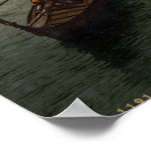 イタリア,ヴェネツィア,サンタ・マリア・デラ・ソリュートI ポスター (角)