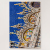 イタリア，ヴェネツィア，サンマルコバシリカ詳細 ジグソーパズル (縦)