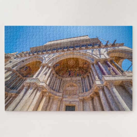 イタリア,ヴェネツィア,サンマルコ大聖堂 ジグソーパズル (横)