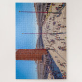 イタリア，ヴェネツィア，サンマルコ広場の景勝地 ジグソーパズル (縦)