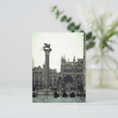 イタリア，ヴェネツィア，サンマルコ広場 ポストカード (スタンド正面)