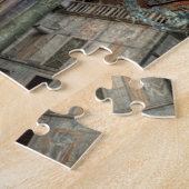 イタリア,ヴェネツィア,セントマークス&ランプ ジグソーパズル (側面)