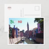 イタリア – ヴェネツィア – バーノ – ポストカード (正面/裏面)