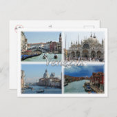 イタリア - ヴェネツィア - ポストカード (正面/裏面)