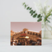 イタリア，ヴェネツィア，リアルトブリッジ ポストカード (スタンド正面)