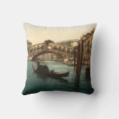 イタリア，ヴェネツィア，リアルトブリッジI クッション (裏面)