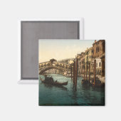 イタリア，ヴェネツィア，リアルトブリッジI マグネット (正面/裏面)