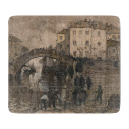 イタリア，ヴェネツィア(ヴィンテージヴェネツィアの風景) カッティングボード