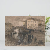 イタリア，ヴェネツィア(ヴィンテージヴェネツィアの風景) カード (スタンド正面)