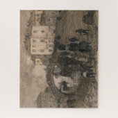 イタリア，ヴェネツィア(ヴィンテージヴェネツィアの風景) ジグソーパズル (縦)