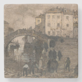 イタリア，ヴェネツィア(ヴィンテージヴェネツィアの風景) ストーンコースター