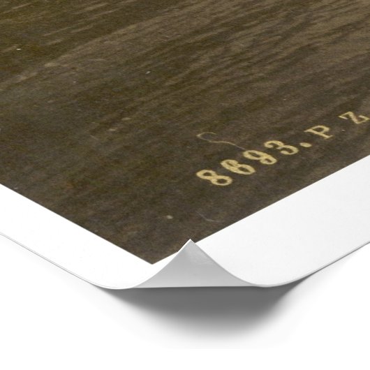 イタリア,ヴェネツィア,月明かりの下にあるグランドカナル ポスター (角)