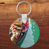 イタリア・ヴェネツィア(IT) – ゴンドラ駅 キーホルダー (正面)