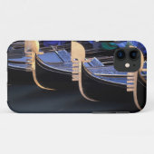 イタリア ヴェネト州 ヴェネツィア ゴンドラの列 Case-Mate iPhoneケース (裏面(横))