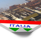 イタリア – ヴェネト – パドヴァ – 像 –  ポスター (角)