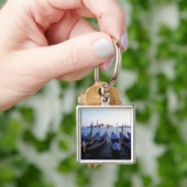 イタリア、ヴェネト、ヴェネツィア、ゴンドラ列、サン キーホルダー (手)