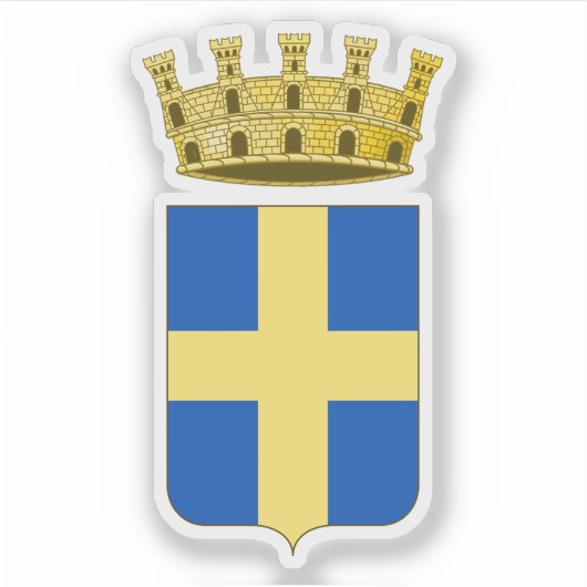 イタリア，ヴェローナの紋章 シール (正面)