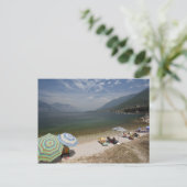 イタリア、ヴェローナ州、ブレンゾーン。ガルダ湖 ポストカード (スタンド正面)