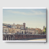 イタリア，ヴェローナ建築 ゲストブック (裏面)