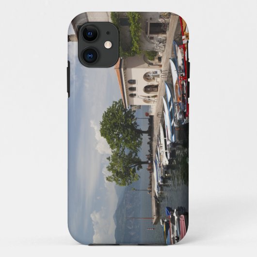 イタリア、ヴェローナ県、マルチェージネ。古いカッソーネ Case-Mate iPhoneケース (裏面)