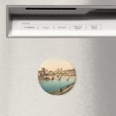 イタリア，ヴェローナ，ストーンブリッジとサン・ジョルジョ マグネット (インサイチュ (食洗機))