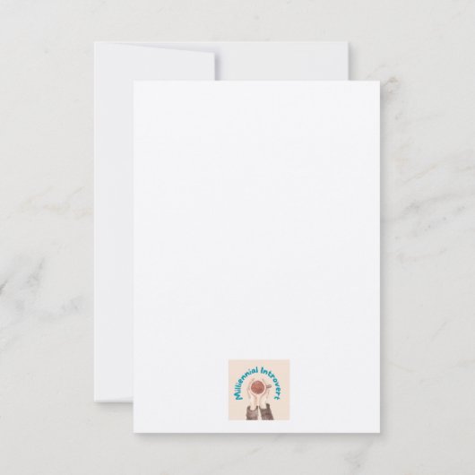 イタリア/休暇/カクテル好きのための面白いカード カード (裏面)