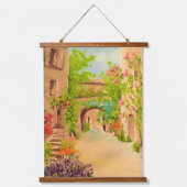 イタリア 吊り下げ型タペストリー (正面)