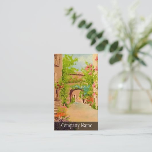 イタリア 名刺 (スタンド正面)