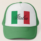 イタリア 国旗 イタリア人 プライド ヨーロッパ キャップ (正面)