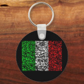 イタリア – 国旗 キーホルダー (正面)
