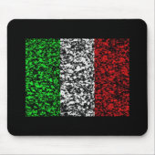 イタリア-旗 マウスパッド (正面)