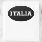 イタリア 楕円形シール (バッグ)