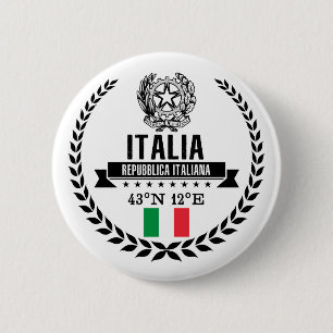 イタリア 缶バッジ
