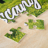 イタリア,美しいトスカーナ ジグソーパズル (側面)