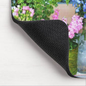 イタリア-花の市場-ヒマワリ マウスパッド (コーナー)