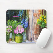 イタリア-花の市場-ヒマワリ マウスパッド (マウス)