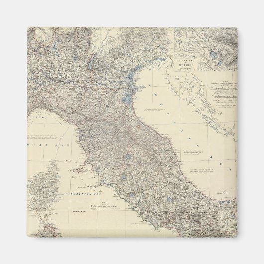 イタリア(複合) 3 マグネット (正面)