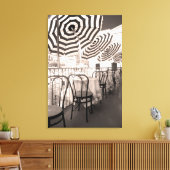 イタリア，趣のあるレストランバルコニー キャンバスプリント (インサイチュ (リビング))