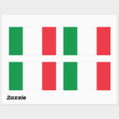 イタリア 長方形シール (シート)