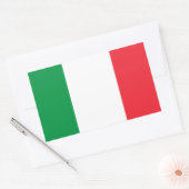 イタリア 長方形シール (封筒)