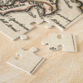 イタリア(1758年)のヴィンテージの地図 ジグソーパズル (側面)