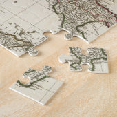 イタリア(1764年)のヴィンテージの地図 ジグソーパズル (側面)