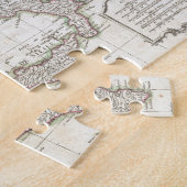 イタリア(1770年)のヴィンテージの地図 ジグソーパズル (側面)