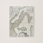 イタリア(1770年)のヴィンテージの地図 ジグソーパズル (縦)