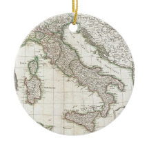 イタリア(1770年)のヴィンテージの地図