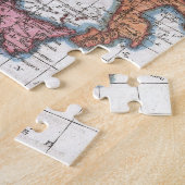 イタリア(1780年)のヴィンテージの地図 ジグソーパズル (側面)